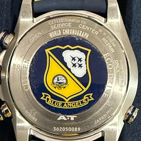Citizen Men's Watch Blue Angel AT8020-03L Chronograph Watch - Picture 6 of 6